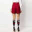 Purchase (W) THOM BROWNE SS21 Celana Pendek High Waist Belt Merah Wanita. FTC363T-03793-600