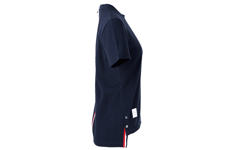 (Women) THOM BROWNE SS21 Side Split Stripe Short Sleeve Tee Navy Blue (). FJS013A-00050-415 圖 5