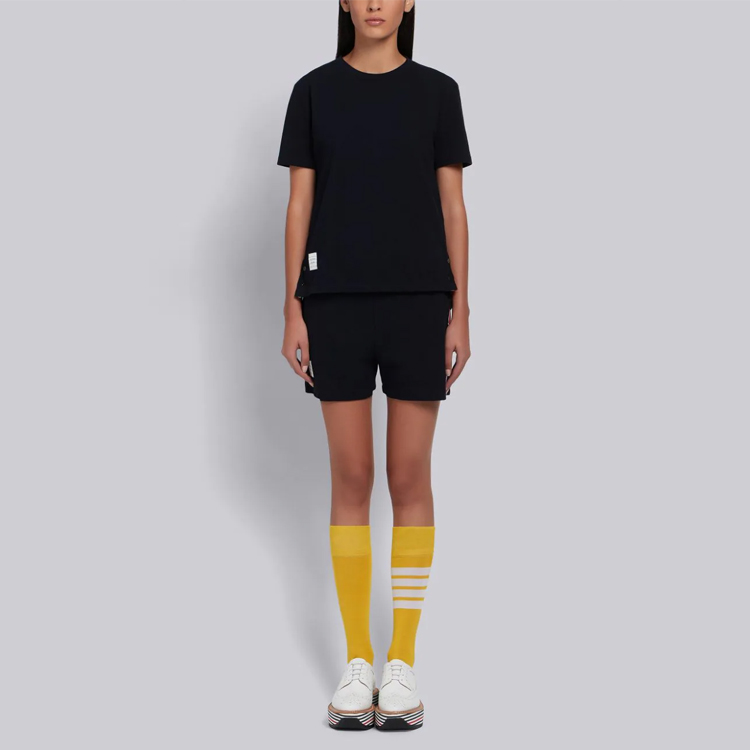 (Women) THOM BROWNE SS21 Side Split Stripe Short Sleeve Tee Navy Blue (). FJS013A-00050-415 圖 9