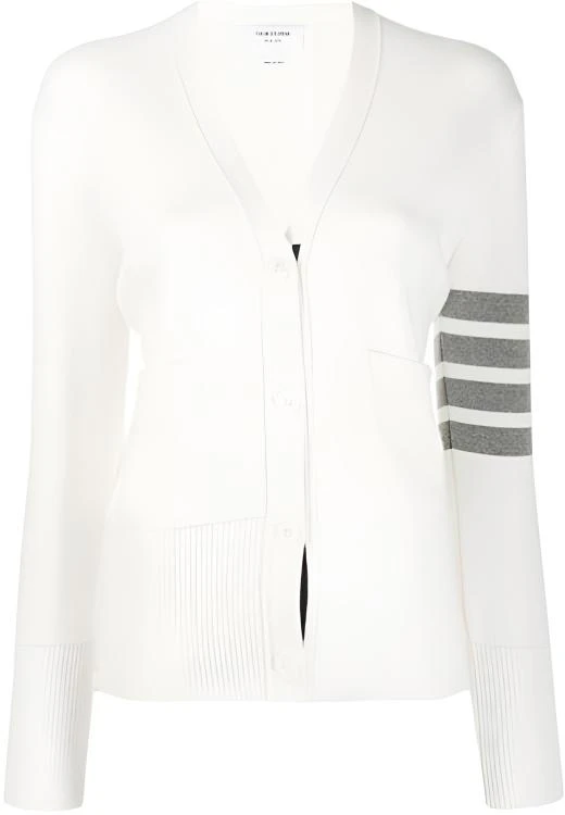 women-thom-browne-ss-21-white-v-neck-cardigan-with-signature-stripes-fkc-207-a-00219-100