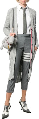 (W) THOM BROWNE SS22 經典4條紋灰色九分褲 回歸校園必備款式 FTC025V-06146-035 Lookbook (W) THOM BROWNE SS22 經典4條紋灰色九分褲 回歸校園必備款式 FTC025V-06146-035