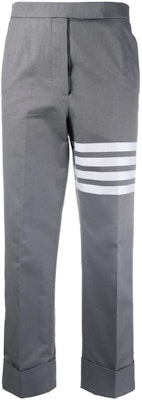 (W) Thom Browne SS22 高腰4-Bar 灰色九分褲 FTC337U-07890-035 Buy (W) Thom Browne SS22 高腰4-Bar 灰色九分褲 FTC337U-07890-035