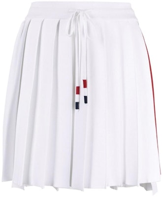 (W) 汤姆布朗 SS22 白色条纹褶裥裙 - 开学风格 FKK093A-Y5501-100 Order (W) 汤姆布朗 SS22 白色条纹褶裥裙 - 开学风格 FKK093A-Y5501-100