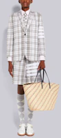 Purchase (W) THOM BROWNE SS22 Celana Pendek Oxford Putih Striped Longgar. FTC431C-07848-035
