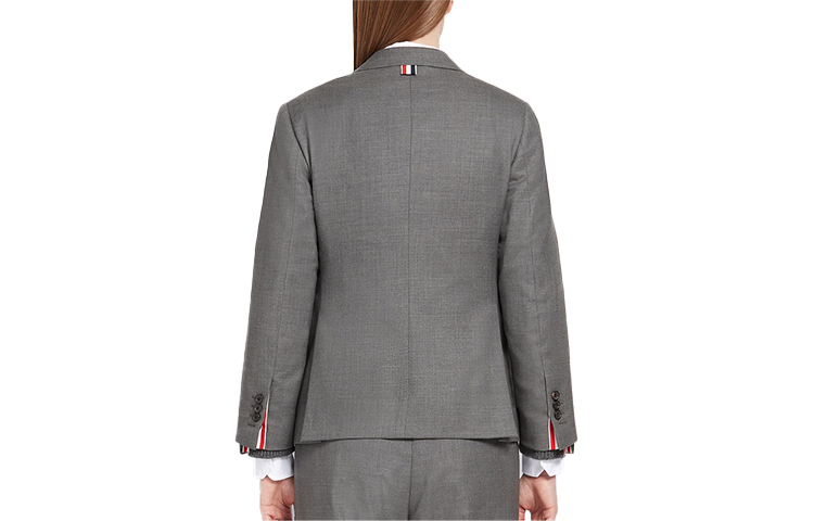 (Women) Thom Browne SS22 Slim-Fit Narrow Shoulder Blazer  Mid Grey. FBC637A-00626-035 圖 3