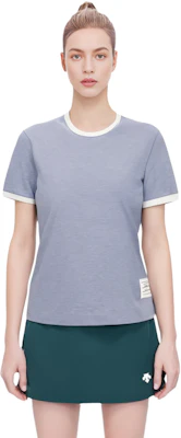 (Women) Thom Browne SS23 Crewneck Plain Short Sleeve T-Shirt Light Purple FJS133A-J0043-480 Sizing (Women) Thom Browne SS23 Crewneck Plain Short Sleeve T-Shirt Light Purple FJS133A-J0043-480