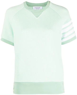 (W) 汤姆布朗 SS23 绿色侧条纹纯色圆领T恤 FJT253A-06452-330 Buy (W) 汤姆布朗 SS23 绿色侧条纹纯色圆领T恤 FJT253A-06452-330