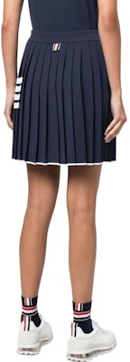 (W) THOM BROWNE SS23 高腰條紋百褶迷你裙 海軍藍. FKK109A-Y5501-415 Shop (W) THOM BROWNE SS23 高腰條紋百褶迷你裙 海軍藍. FKK109A-Y5501-415