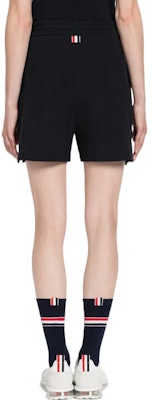 (W) トムブラウン SS23 ソリッド ハイウエスト タイストレートショーツ ネイビーブルー FJQ088A-00050-415 Shop (W) トムブラウン SS23 ソリッド ハイウエスト タイストレートショーツ ネイビーブルー FJQ088A-00050-415