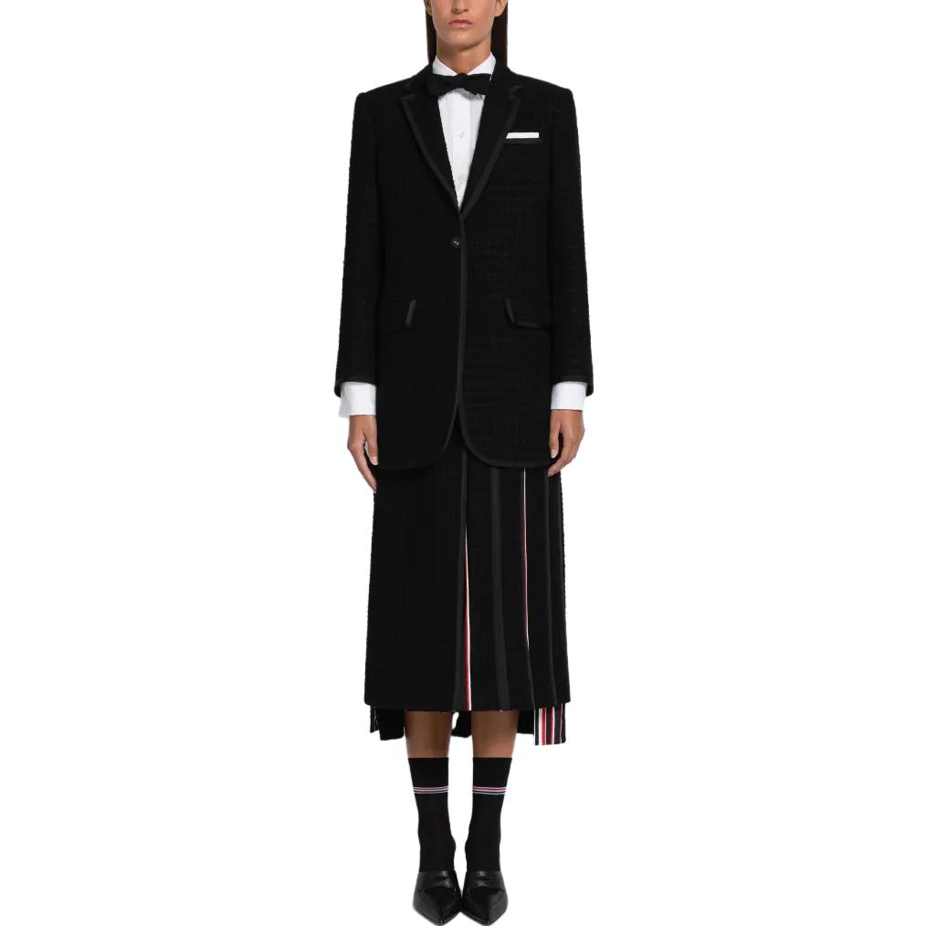 (Women) THOM BROWNE SS23  White Long-Sleeve Shirt with Layered Cuffs FLL030A-03113-100 圖 4