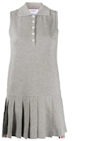 (Women) Thom Browne Summer Tennis Pleated Sleeveless Dress FJD057A-00050-055 (Women) Thom Browne Summer Tennis Pleated Sleeveless Dress FJD057A-00050-055