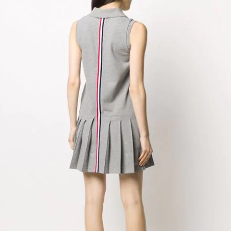 Shop (W) トムブラウン サマー テニス プリーツ ノースリーブ ドレス FJD057A-00050-055