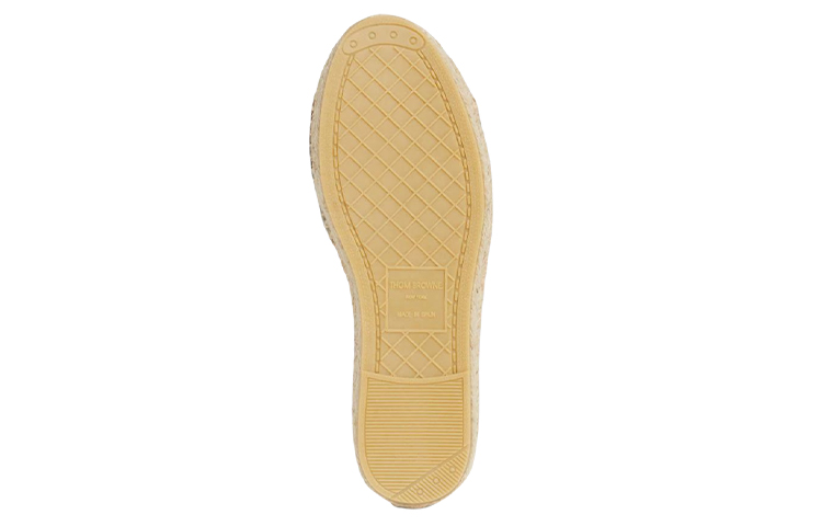 Shop (W) Thom Browne Kwast Espadrille Slide ''Grijs Wit'' FFF115A05584133