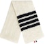 Buy (Women) Thom Browne TB Striped Fashion Warm Knit Scarf White FKS058A-Y8007-100