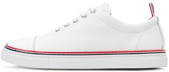 (W) Thom Browne Koleksi Tenis Low-Top 'White Fashion' FFL018A00198100 Buy (W) Thom Browne Koleksi Tenis Low-Top 'White Fashion' FFL018A00198100