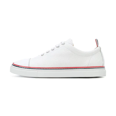 (W) Thom Browne Tennis Collection Low-Top 'White Fashion'