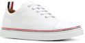 Lookbook (W) Thom Browne Collection Tennis Baskets Basses ''White Fashion'' FFL018A00198100