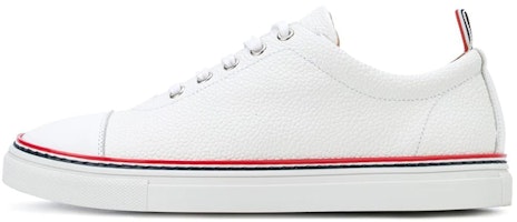 (Women) Thom Browne Tennis Collection Low-Top 'White Fashion' FFL018A00198100 (Women) Thom Browne Tennis Collection Low-Top 'White Fashion' FFL018A00198100