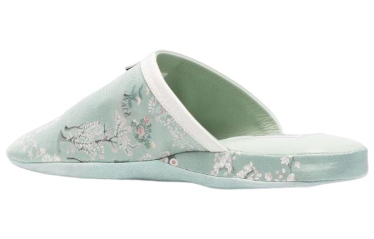 (W) Thom Browne THOM BROWN Fabric Round Toe Flats 'Fashion Slide Teal' 圖 3