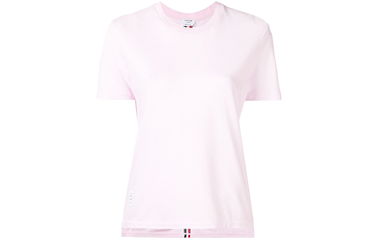 (Women) Thom Browne Tricolor Stripe Loose-Fit Short-Sleeve T-Shirt. FJS013-A00050-680 圖 2