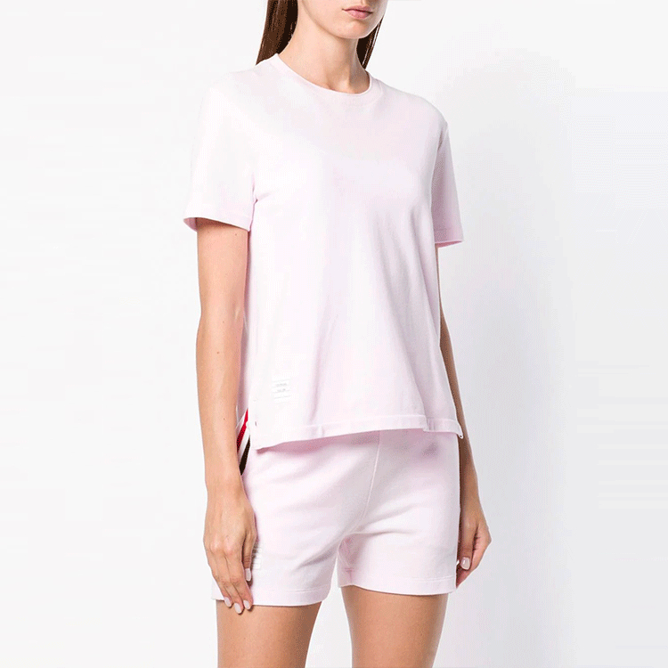 (Women) Thom Browne Tricolor Stripe Loose-Fit Short-Sleeve T-Shirt. FJS013-A00050-680 圖 3