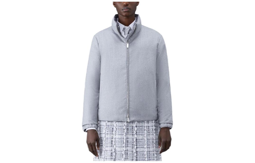 Order (W) Thom Browne 超輕量雙面穿立領羽絨外套 淺灰色 FBD053X-00021-055