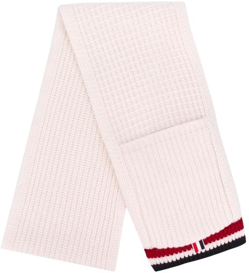 women-thom-browne-white-knitted-logo-scarf-for-women-fks-043-a00014