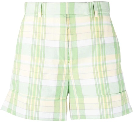(W) Shorts Casual de Algodón a Cuadros con Cinturón para Mujer de Thom Browne. FTC463A-F0171-330 Buy (W) Shorts Casual de Algodón a Cuadros con Cinturón para Mujer de Thom Browne. FTC463A-F0171-330