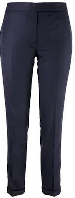 (W) THOM BROWNE 羊毛九分褲 海軍藍 FTC025A-00626-415 Buy (W) THOM BROWNE 羊毛九分褲 海軍藍 FTC025A-00626-415