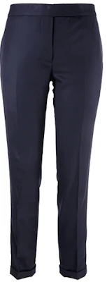 (W) THOM BROWNE 羊毛九分褲 海軍藍 FTC025A-00626-415 Order (W) THOM BROWNE 羊毛九分褲 海軍藍 FTC025A-00626-415