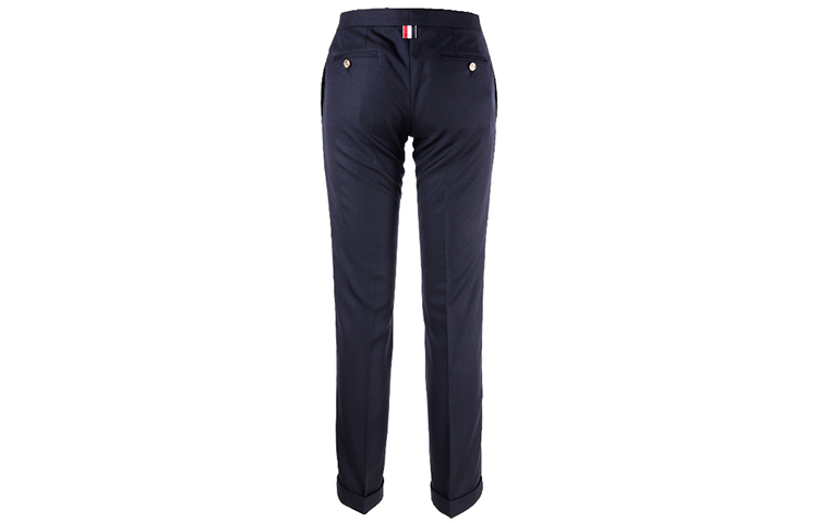 Lookbook (W) THOM BROWNE 羊毛九分褲 海軍藍 FTC025A-00626-415