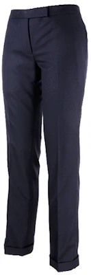 (W) THOM BROWNE 羊毛九分褲 海軍藍 FTC025A-00626-415 Shop (W) THOM BROWNE 羊毛九分褲 海軍藍 FTC025A-00626-415