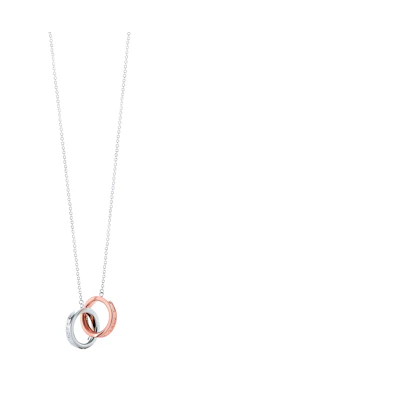 (Women) TIFFANY & CO. 1837 Interlocking Circles Simple 925 Silver Necklace for Women. 35672095