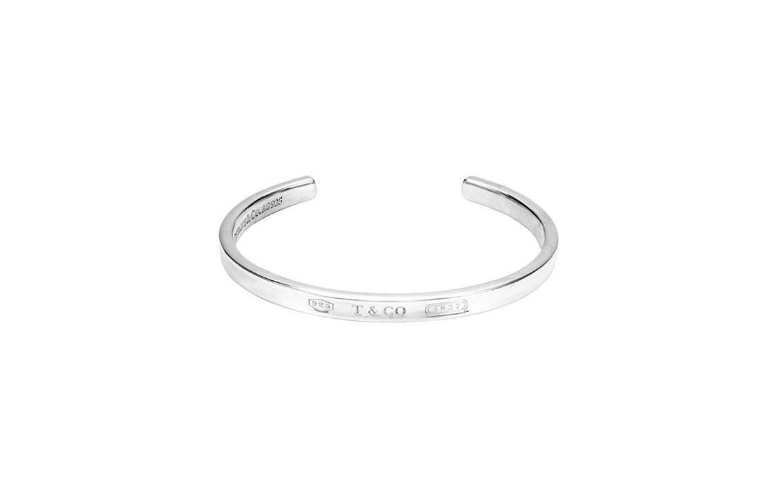 (Women) TIFFANY & CO. 1837 Series Adjustable Sterling Silver Bangle for Women. GRP02408