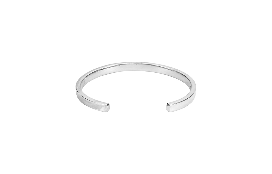 (Women) TIFFANY & CO. 1837 Series Adjustable Sterling Silver Bangle for Women. GRP02408 圖 4