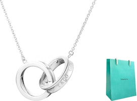 (Women) TIFFANY & CO. 1837 Series Double Circle Pendant 925 Silver Necklace Silver 22992139,37469017,30319575 (Women) TIFFANY & CO. 1837 Series Double Circle Pendant 925 Silver Necklace Silver 22992139,37469017,30319575