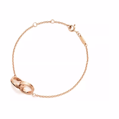 (Women) TIFFANY & CO. 18K Rose Gold Circular Clasp Bracelet for Women 35509585