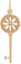 Order (Women) TIFFANY & CO. 18K Rose Gold Daisy Key Pendant Necklace for Women. GRP08552