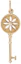 Lookbook (Women) TIFFANY & CO. 18K Rose Gold Daisy Key Pendant Necklace for Women. GRP08552