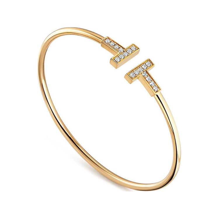 Lookbook (W) 蒂芙尼Tiffany & Co. 19K金手镯 - 黄金色饰品 33450877