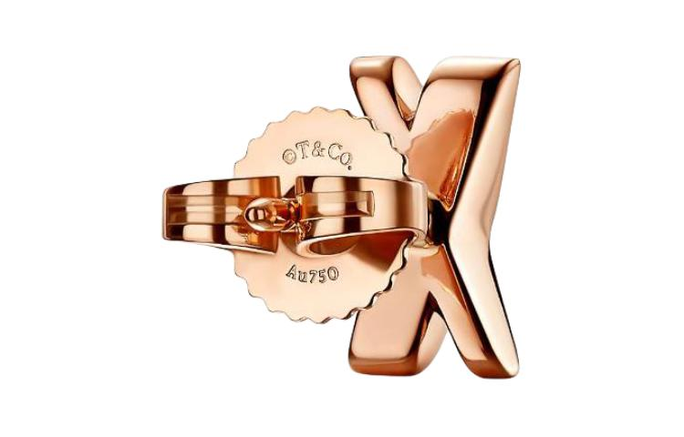 (Women) TIFFANY & CO.  18k Rose Gold Diamond Stud Earrings 67812360 圖 4