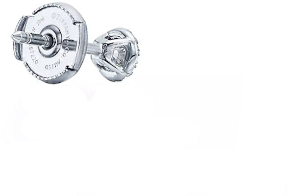 (W) TIFFANY & CO. 鉑金鑽石耳環 銀色 60987440 Order (W) TIFFANY & CO. 鉑金鑽石耳環 銀色 60987440