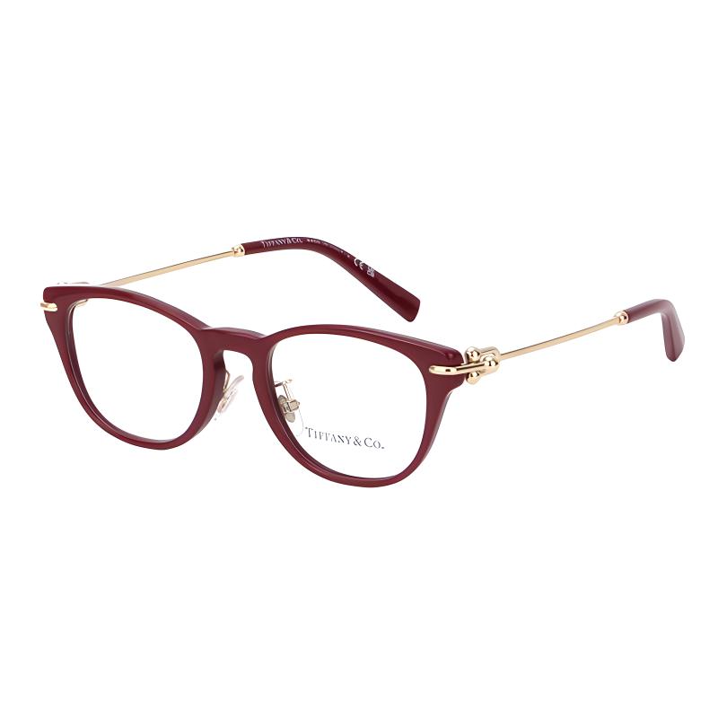 (Women) TIFFANY & CO.  Square Optical Glasses - Red/Tortoise/Brown/Black/Purple. TF2237D