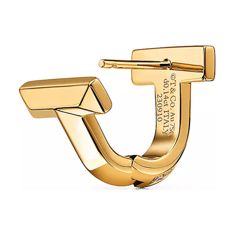 Purchase (W) TIFFANY & CO. 字母設計18K金女士耳環 - 金色 73586100