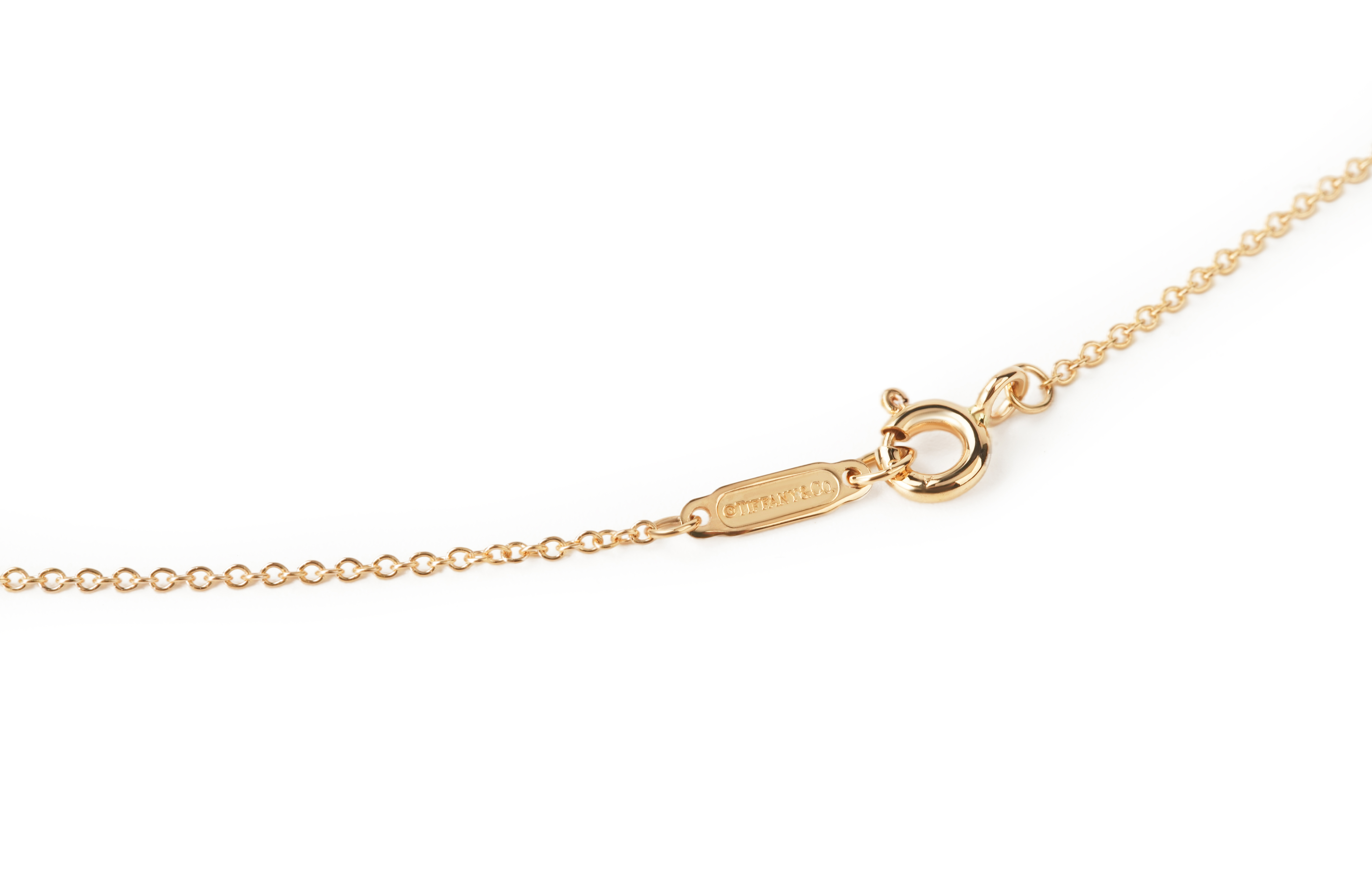 (Women) TIFFANY & CO. Atlas® Rose Gold Diamond Necklace for Women 18K. 30480554 圖 3