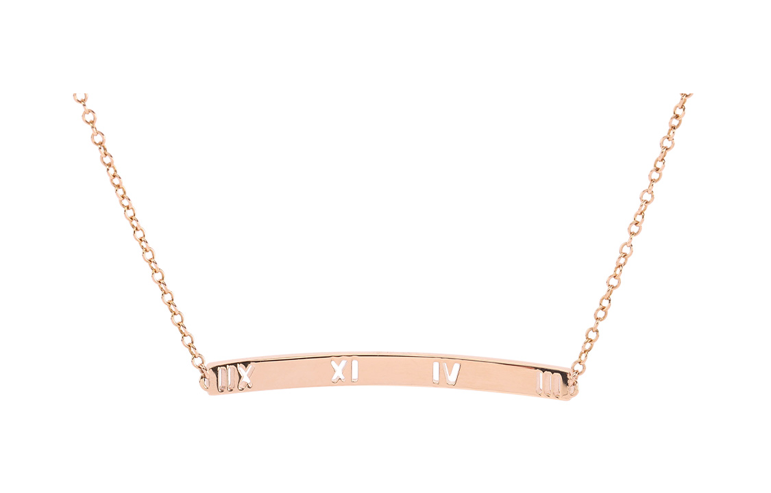 (Women) TIFFANY & CO. Atlas Series 18k Gold Diamond Roman Numeral Bracelet for Women GRP07000 圖 4