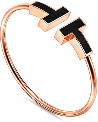 (W) TIFFANY & CO. 女款海黑瑪瑙線圈18K玫瑰金手鍊 GRP11327 Lookbook (W) TIFFANY & CO. 女款海黑瑪瑙線圈18K玫瑰金手鍊 GRP11327