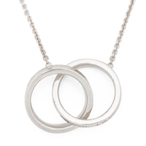 (Women) TIFFANY & CO. Circular Design Sterling Silver Necklace Women Silver 1501442 圖 4