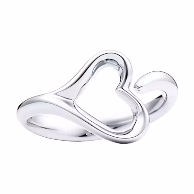 (Women) TIFFANY & CO. Classic Sleek 925 Silver Ring for Women GRP09222