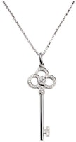 (Women) Tiffany & Co. Crown Key Pendant Necklace 18K White Gold for Women Silver GRP08178 (Women) Tiffany & Co. Crown Key Pendant Necklace 18K White Gold for Women Silver GRP08178